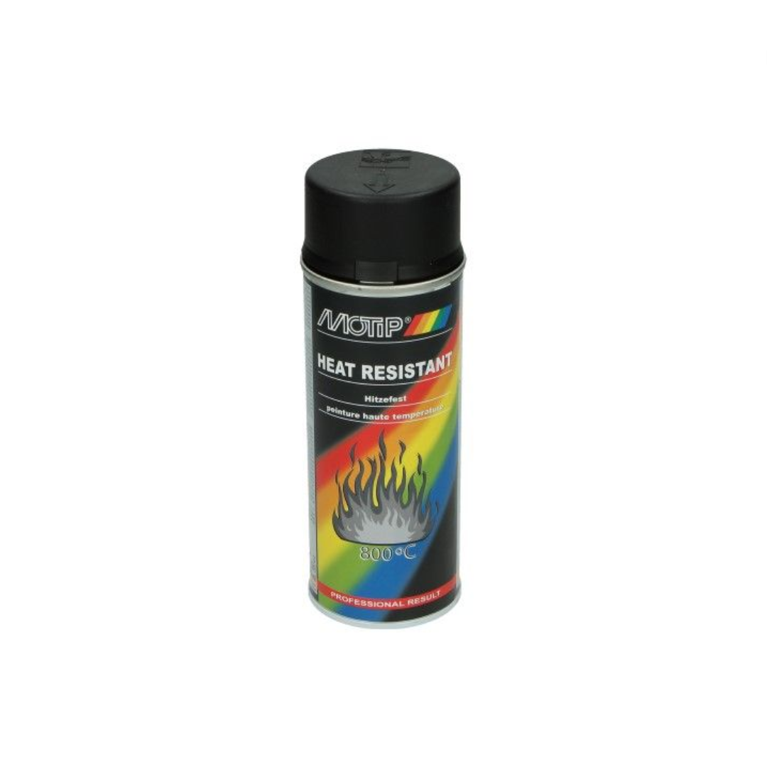 Spray bus Motip heat -resistant black 400ml
