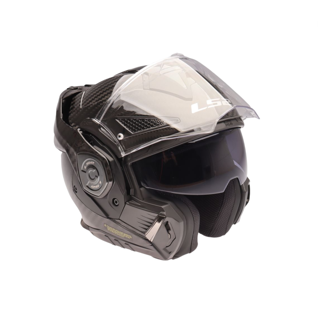 Helmet ls2 advant x solid ff901 shine carbon