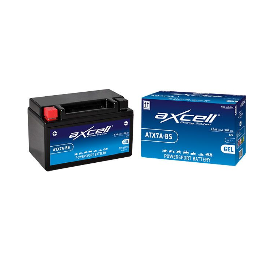 Battery Axcell / AGM YTX7A-BS Sym Fiddle / La Souris / Riva / GY6