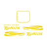 Stickerset Waves Piaggio / Gilera Typhoon