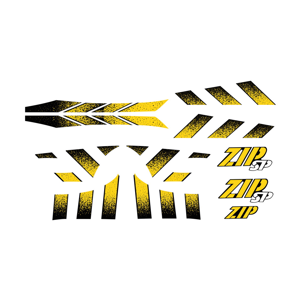 Sticker set Piaggio ZIP SP H2O