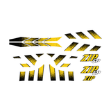 Sticker set Piaggio ZIP SP H2O