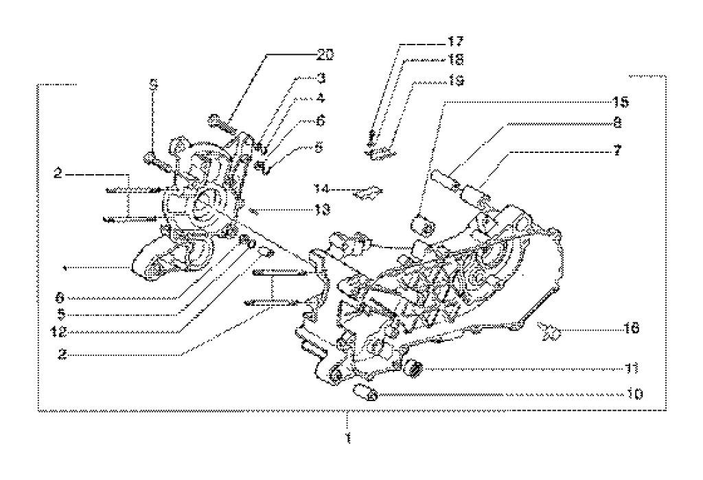 Gilera Runner 180 2T FXR E1 1998-2002 – Carter