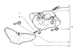 Gilera Runner 180 2T FXR E1 1998-2002 – Koplamp