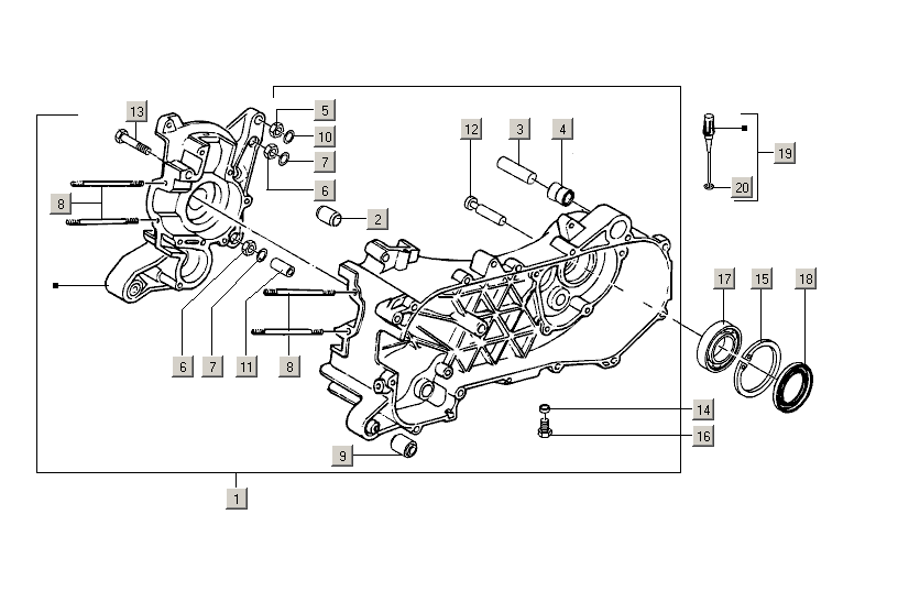 Gilera Stalker 50 2T E2 2005-2006 – Carter