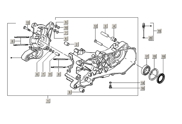Gilera Stalker 50 2T E2 2005-2006 – Carter