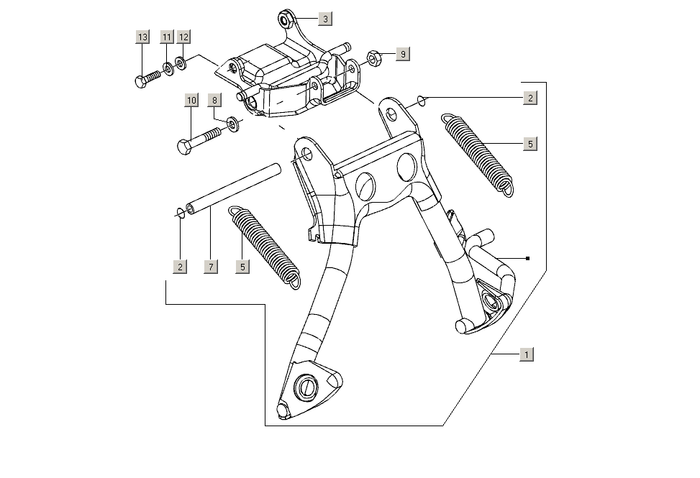 Gilera Stalker 50 2T E2 2005-2006 – Stand´s