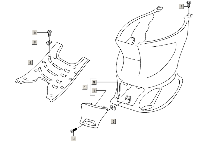 Gilera Stalker 50 2T E2 2005-2006 – Treeplank