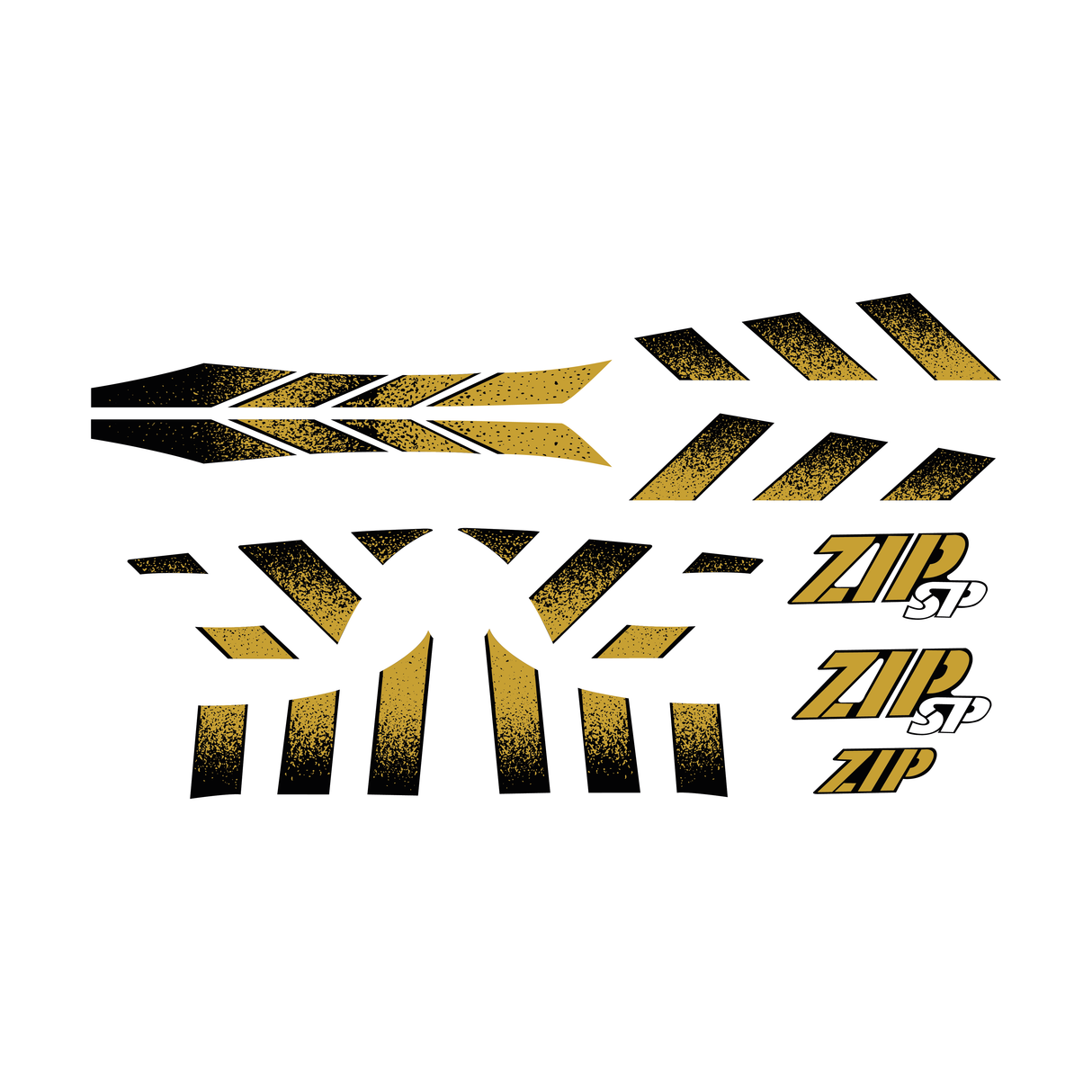 Sticker set Piaggio ZIP SP H2O