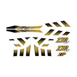 Sticker set Piaggio ZIP SP H2O
