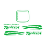 Stickerset Waves Piaggio / Gilera Typhoon