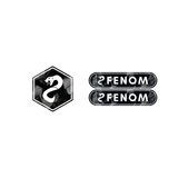Fenom Forged Carbon Voorkap Logo + Reflector