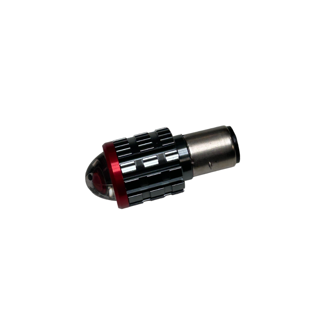 Lampada a led bianca ba20d super luminosa universale / piaggio zip