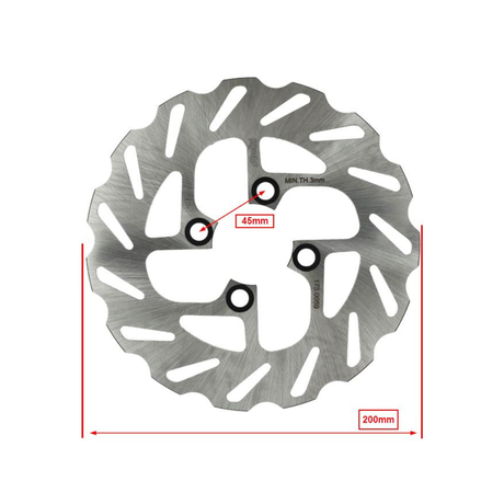 Polini Wave Remschijf 200MM MBK Booster 175.0059