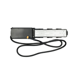 Accuhouder Met Kabel 2-Polig Oranje Stekker V8 / V20 Fatbike