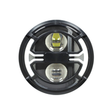 Faro anteriore a LED con frecce integrate + kit di montaggio spina 5 pin V8 Fatbike