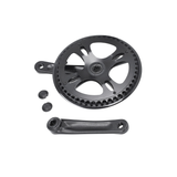 Kurbel-Innenlager-Set L+R + Ritzel 48T Schwarz V20 Pro Fatbike