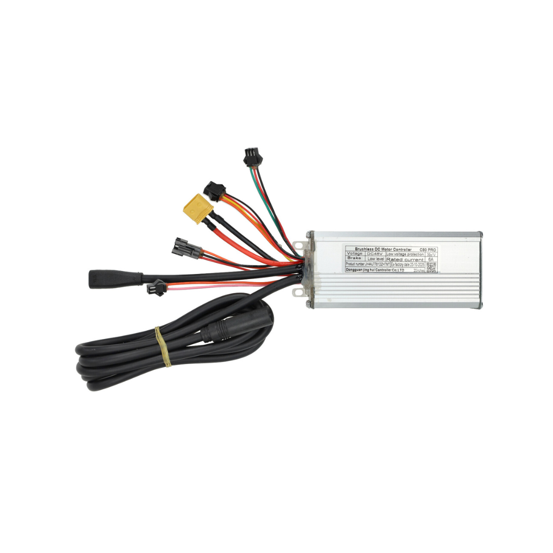 Controller Unit C80 PRO 48V 6A V4.0 EU Version 25KM/H 250W Motor Red Plug V8 Fatbike