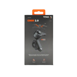 Adattatore Lampa Telefono Opti-Combo Manubrio 2.0 Serie Titan 22/35MM Ciclomotore/Fatbike