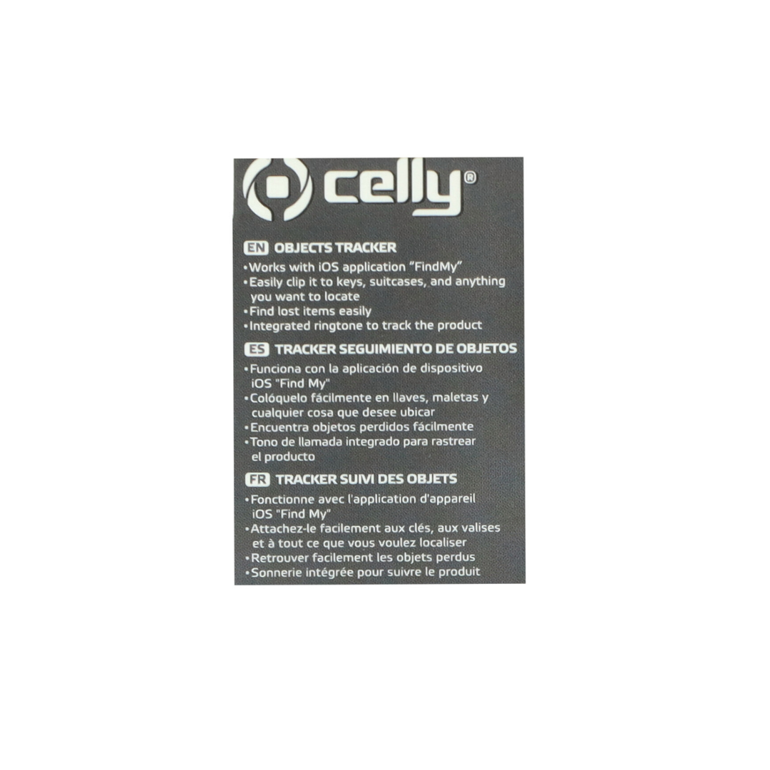 Smartfinder Celly Tracker Airtag Black Fatbike