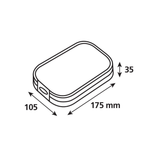 Phone holder Lampa Opti-Case Universal Without Support Fatbike