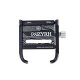 Phone Holder Adjustable Aluminum Black Scooter/Fatbike