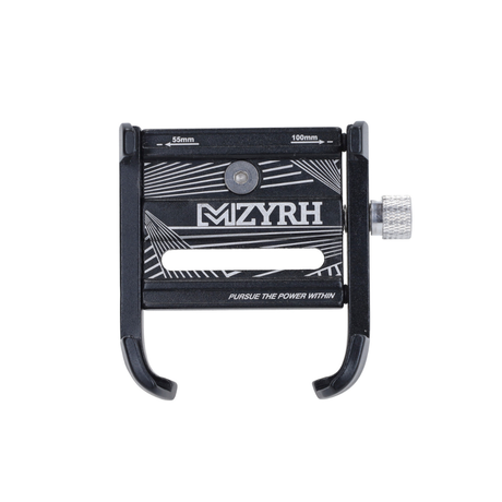 Phone Holder Adjustable Aluminum Black Scooter/Fatbike