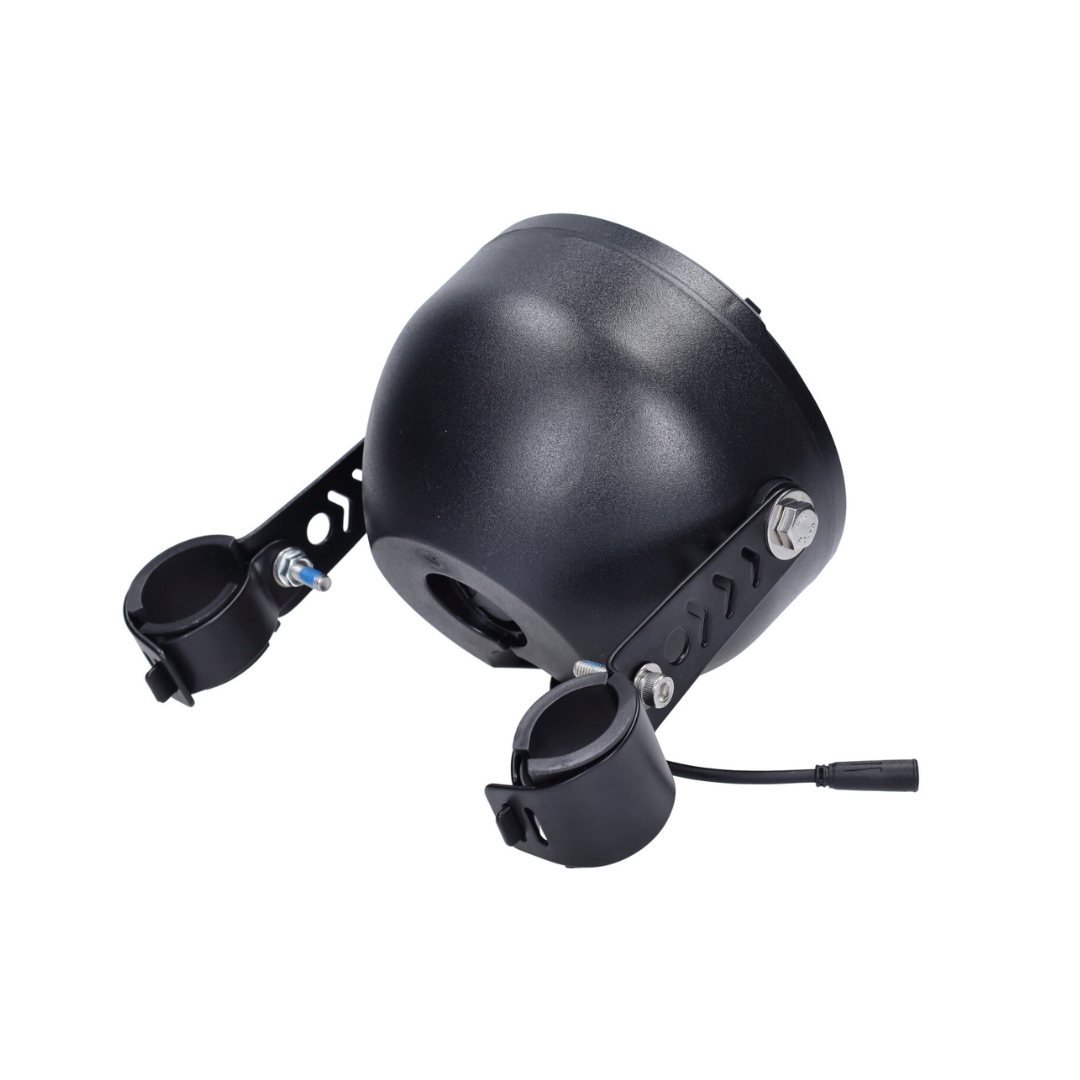 Headlight original LED with built-in indicators + mounting kit 5-pin plug V8 Fatbike