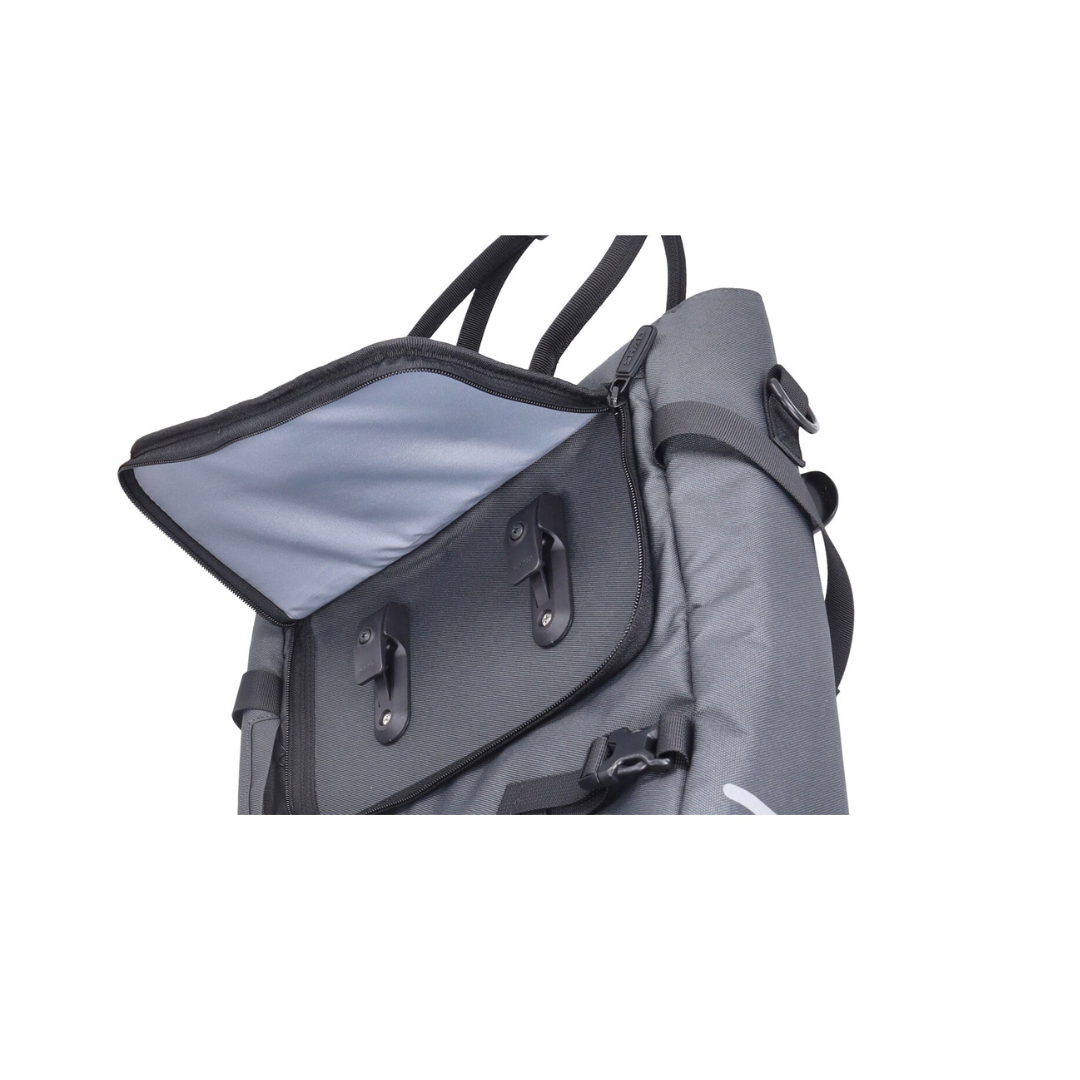 Side Bag Shad Removable Rear Carrier 16L Gray Fatbike
