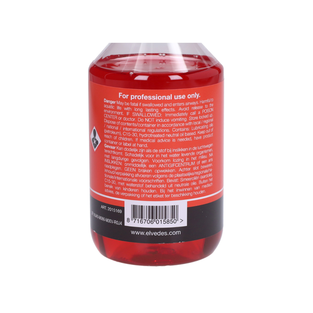 Remvloeistof Elvedes Mineraal Shimano 250ML Rood Fatbike