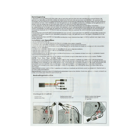 Clé de réglage Bosch Motor BES2 E-Bike / Fatbike