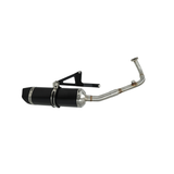 Bullet Exhaust Black BTC Riva / AGM 4T Euro-2/4/5