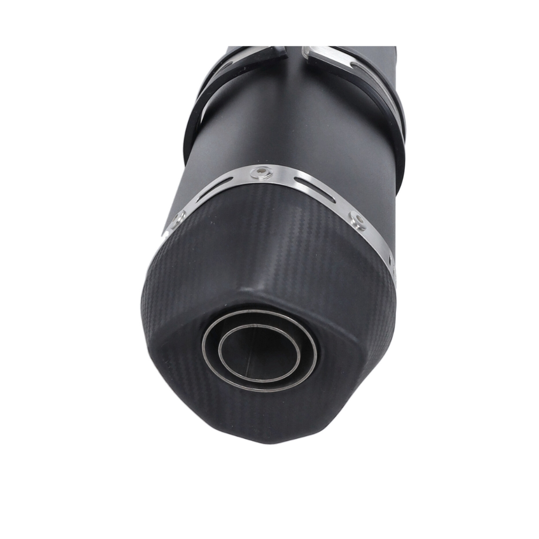 Bullet Exhaust Black BTC Riva / AGM 4T Euro-2/4/5