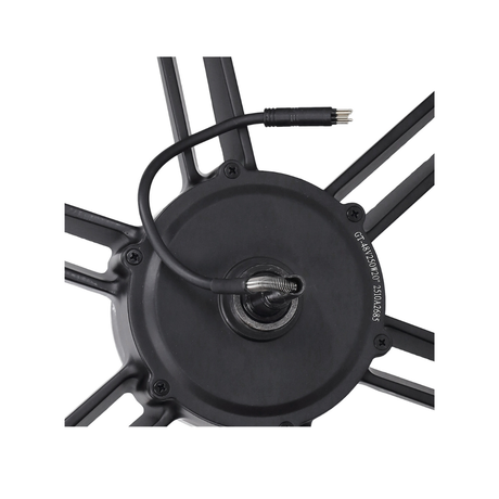 Rear Wheel Black + Motor 48V 500W Black Plug V8 Fatbike