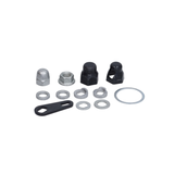 Rear Wheel Black + Motor 48V 500W Black Plug V8 Fatbike