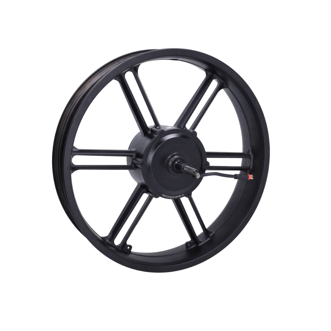 Rear Wheel Black + Motor 500W GT Right Side Red Plug V20 PRO Fatbike