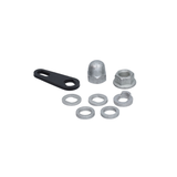 Achterwiel Zwart + Motor 20 Inch 48V 250W Rode Stekker V8 / V20 Fatbike