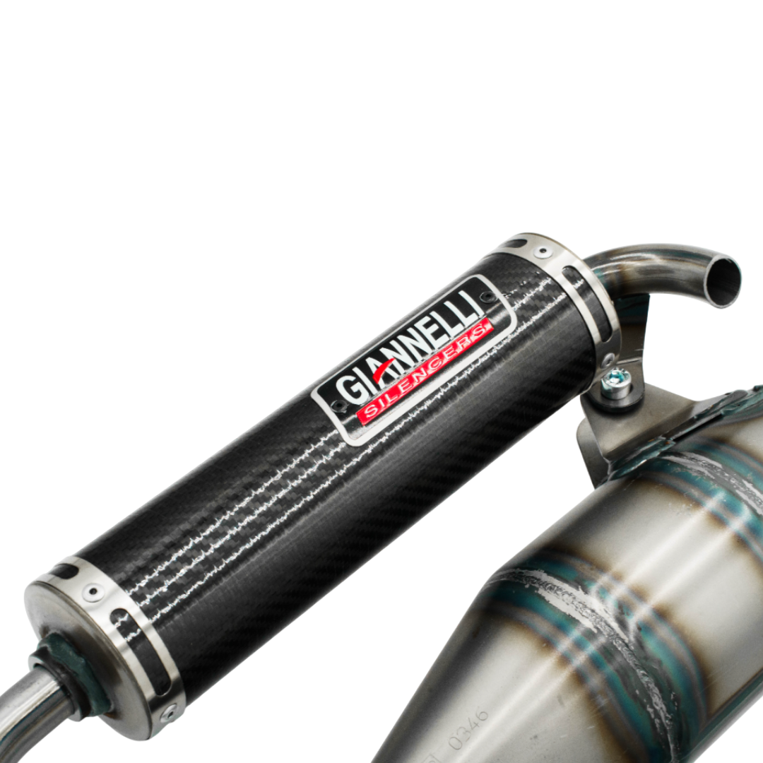 Uitlaat Giannelli Shot V4 Piaggio / Gilera 50cc 2 Takt