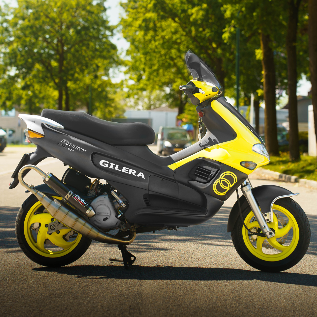 Nademper Carbon Giannelli Piaggio / Gilera 125-180cc 2 Takt