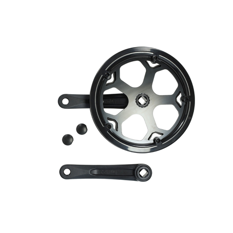 Jeu de pédalier de manivelle aluminium L+R + pignon 48T V8 / V20 Pro Fatbike