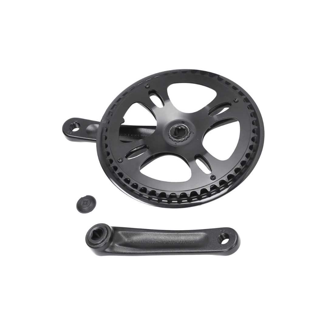 Crank Trapas Set Aluminium L+R + Tandwiel 48T V8 Pro Fatbike