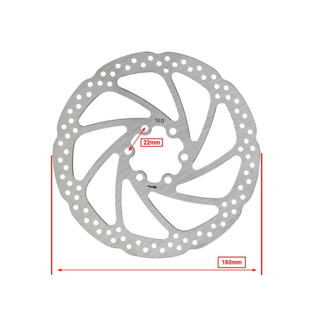 Cavo freno a disco freno a 6 fori versione 160MM Fatbike