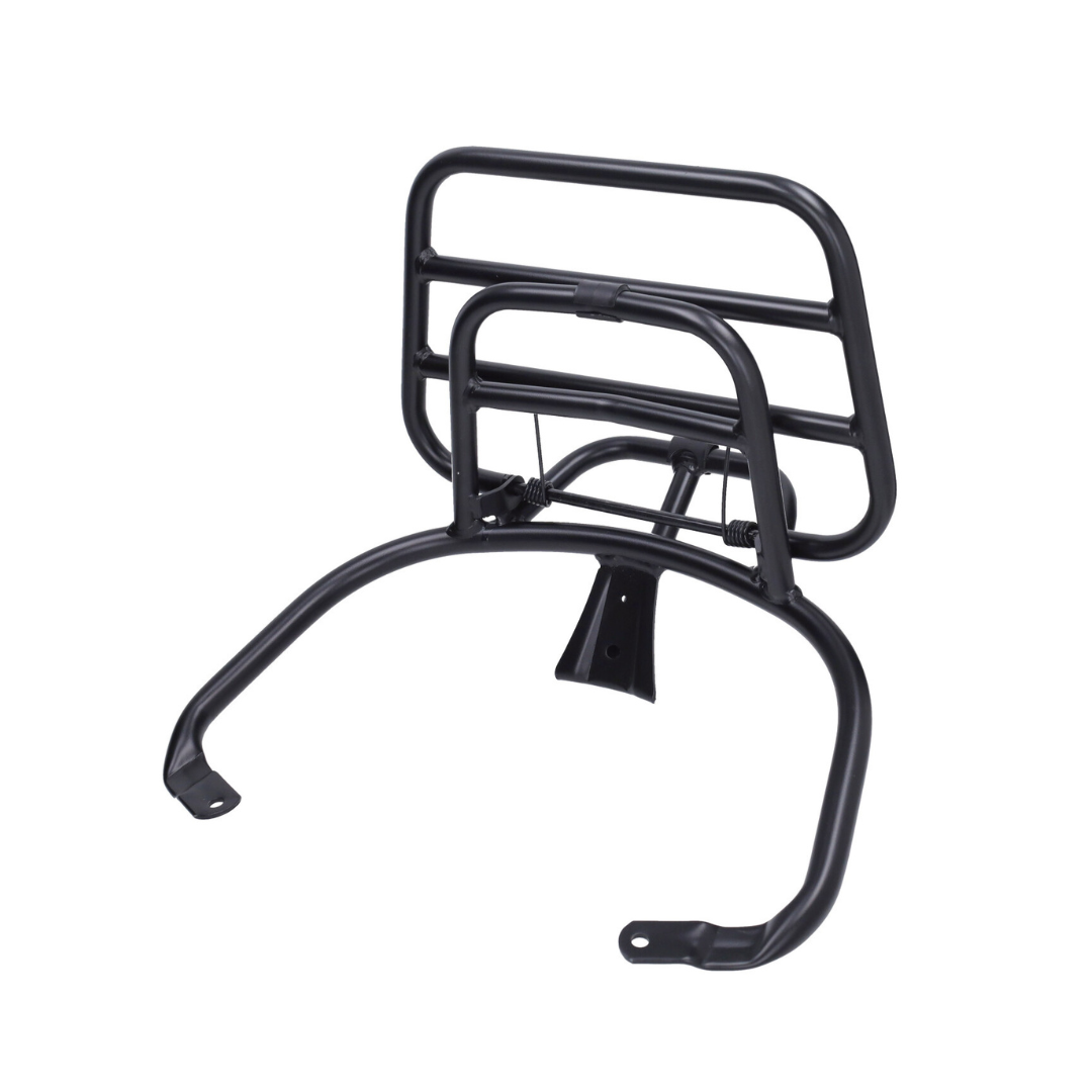 Porte-bagages arrière noir mat - Vespa Sprint/Primavera