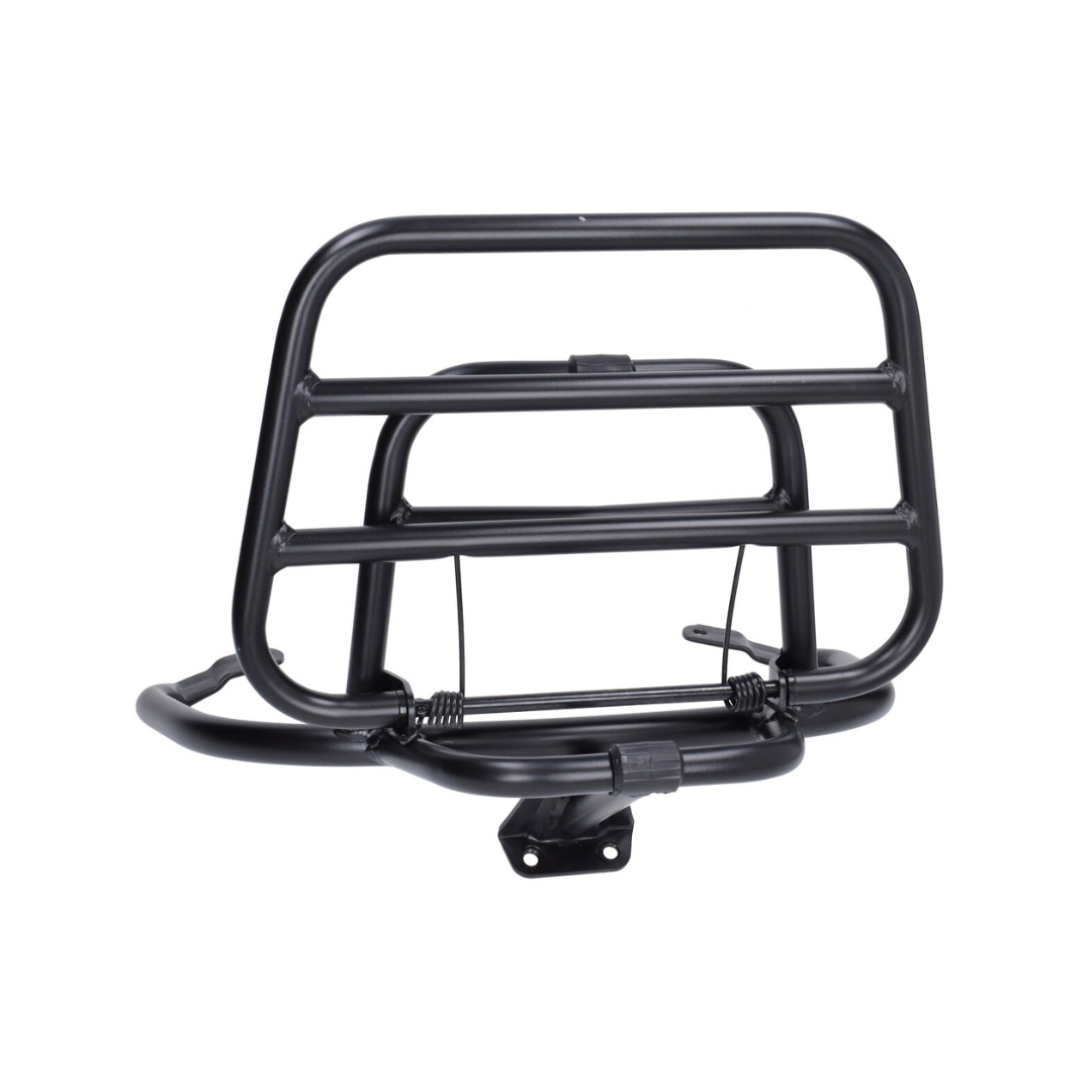 Porte-bagages arrière noir mat - Vespa Sprint/Primavera