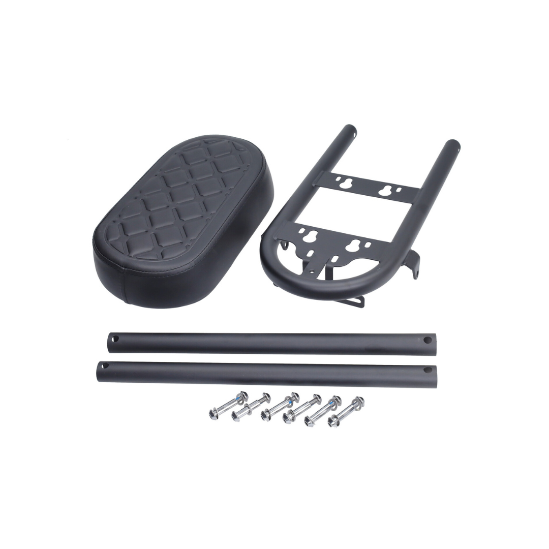 Portapacchi posteriore + cuscino V8 Fatbike