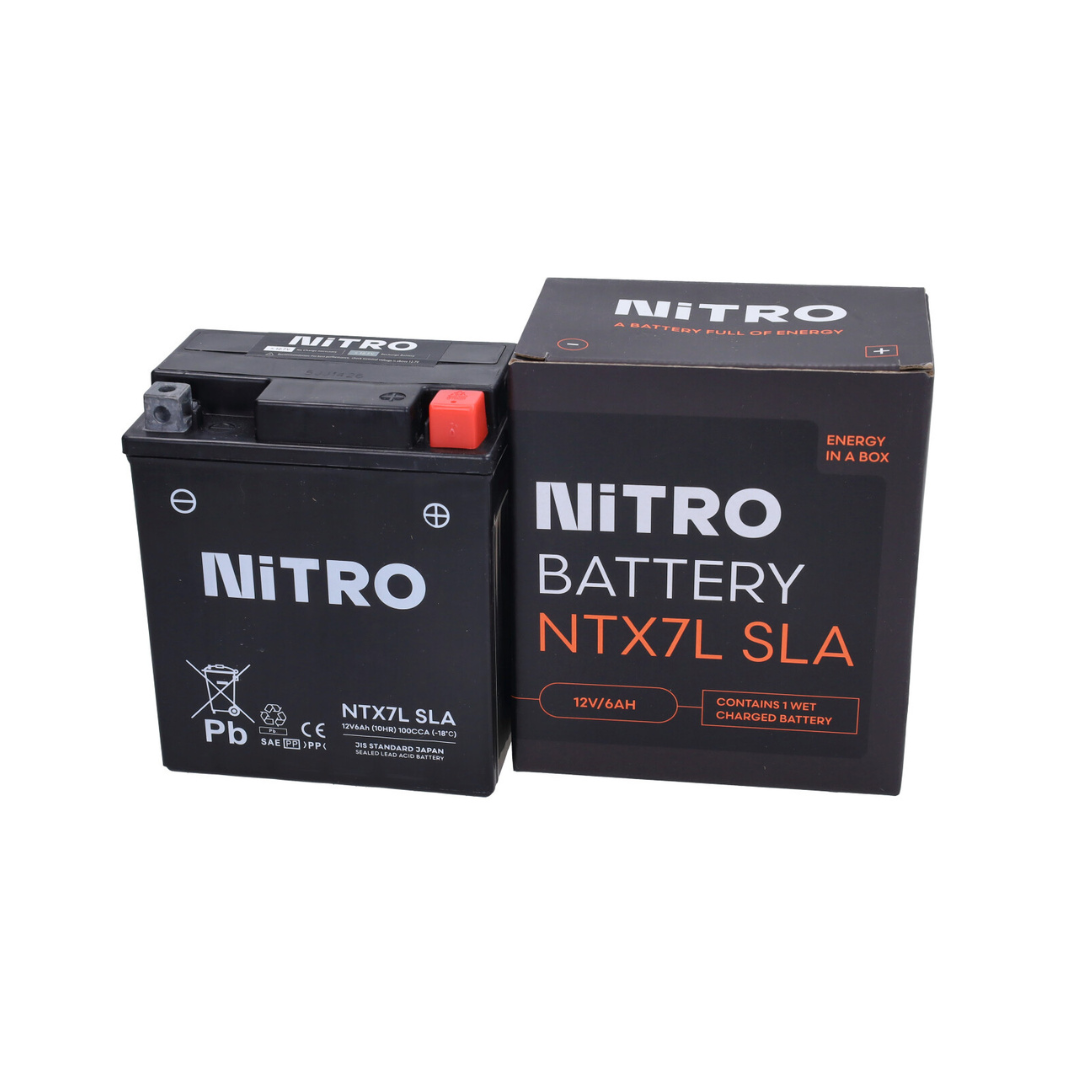Batterie Nitro NTX7L-BS Gel Piaggio Zip / Vespa IGET