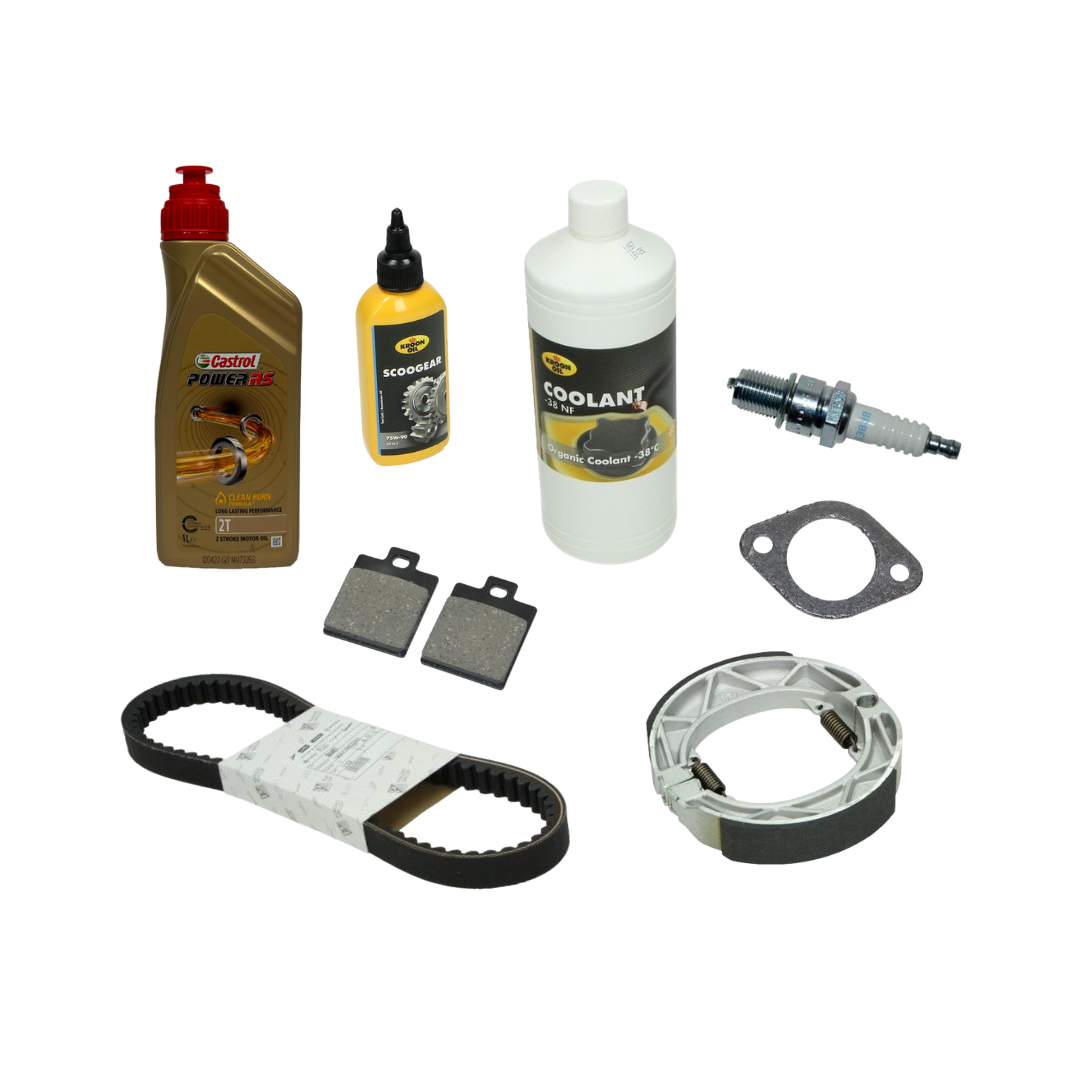 Pacchetto di manutenzione Piaggio Zip con Runner / Hexagon 125-180CC Blocco LC a 2 tratti