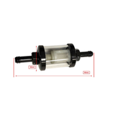 Benzinefilter Zwart 101 Octane 7MM