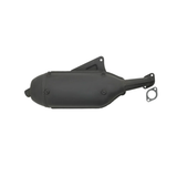 Uitlaat Sito 213 + Hitteschild Met Bevestiging Piaggio / Gilera 125-180cc 2 Takt
