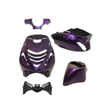 SP Kappenset + Runner Spiegels Twilight Paars Piaggio Zip Bundel